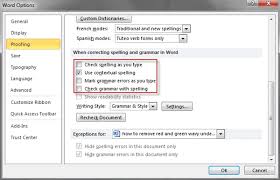What is the way to redline a document in microsoft word? How To Remove Red And Green Wavy Underlines In Word Document