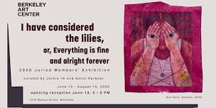 Berkeley Art Center Opening Reception: 2026 Juried...
