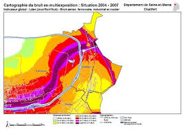 Map in french of the noise areas around the marseille provençe airport (july 2006) (lden level 55). Cartographie Du Bruit Wikipedia