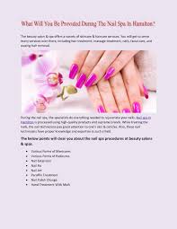 If a time slot is not available online, please call the salon directly and we will try to. What Will You Be Provided During The Nail Spa In Hamilton Flip Book Pages 1 2 Pubhtml5