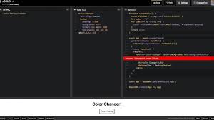 It is under 100 lines and consists of just two files (with dependencies). Reactjs Color Changer In Codepen Youtube