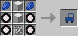 You can use any of the 16 clay colors to define the vehicle color. Personal Cars Mod 1 12 1 11 2 1 10 2 Car In Minecraft Azminecraft Info