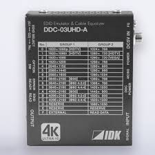 E Trend アイ ディ ケイ Ddc Ddc 03uhd A 4k60hz 高機能edidエミュレーションバッファ