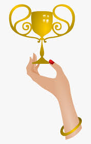 bowl trophy gold mano con trofeo png transparent png kindpng bowl trophy gold mano con trofeo png