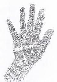 Know Your Town Like The Back Of Your Hand Map Art Hand Art Sketch Book