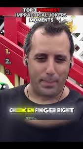 Funny Impractical Jokers Moment with Chicken Finger Prank