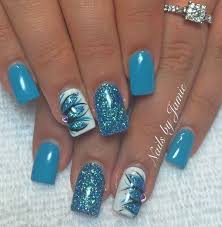 90 Perfect Nail Art Designs And Colors For Summer Summer Nails Colors Designs Teal Nails Colorful Nail Designs