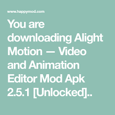 Download alight motion — video and animation editor original app on appbundledownload. You Are Downloading Alight Motion Video And Animation Editor Mod Apk 2 5 1 Unlocked Motion Video Motion Video