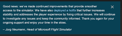 Update from Jorg Neumann : r/flightsim