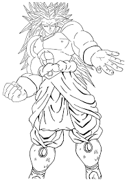 Os desenhos para colorir broly são uma maneira divertida para crianças e adultos desenvolver a criatividade, concentração, coordenação motora e cores. Broly Ssj3 Dragon Ball Super Dragon Ball Dragon Ball Z