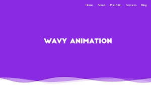 Pure Css Wavy Background Animation Css Animation Web Design