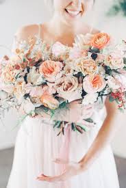 Peach Bridal Bouquet Peach Wedding Flowers Bridal Bouquet Fall Bridal Bouquet Peach