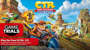Any letters and symbols not used with prepaid codes (i.e. Special Offer For Nintendo Switch Online Members Try Crash Team Racing Nitro Fueled My Nintendo News My Nintendo