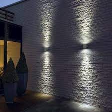 Flush Outdoor Wall Lights Are Perfect To Go On The Big Empty Wall This Will Add Some Interes Modern Outdoor Lighting Exterior Wall Light Outdoor Wall Lighting