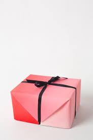 Inslagningspapper Med Ombre Effekt Presentinslagning Inslagning Och Forpackning