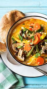 Gelbes Curry Mit Ofengemuse Rezept Hellofresh Rezept Thai Curry Rezept Asiatisch Kochen Naan