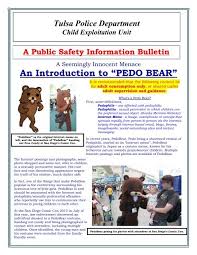 An Introduction to “PEDO BEAR” A Public ...