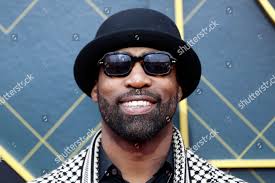 Us Basketball Player Baron Davis Poses Editorial Stock Photo