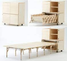Traditional Mobile Dining For Urban Apartments Designbuzz Portable Furniture Space Saving Furniture Urban Apartment