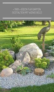 Ein Kreis Von Kies Eine Vogelfigur Grosse Steine Ein Rasen Garten Gestalten Mit Wenig Geld Garten Landschaftsbau Teich 1001 Ideen Fur Garten Gestalten M En 2020