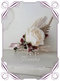 Wedding flowers for bride and groom. Ester Grooms Boutonniere Artificial Bridal Bouquets Silk Wedding Flower Packages Flowers For Ever After