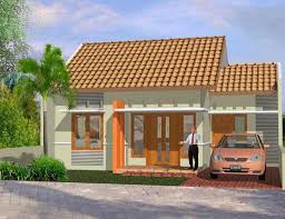 Biru dan kuning cerminan keceriaan penghuninya. Rumah Minimalis Sumbercenel Desain Rumah Rumah Minimalis Gaya Rumah