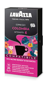 Lavazza 100 Capsule Compatibili Nespresso, Espresso Colombia, 10 Confezioni  da 10 Capsule : Amazon.it: Alimentari e cura della casa