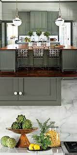 Favorite this post jun 5 kitchen countertops $10 (suamico) hide this posting restore restore this posting. Cabinetry And Island Are Painted Sherwin Williams Pewter Green Sw6208 The Wall Color Is Oyster Bay Green Kitchen Cabinets Kitchen Design Kitchen Remodel Small