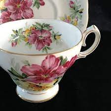 Valentine S Day Gift For Mom Azalea Flower Tea Tea Etsy Tea Cups Tea Cups Vintage Flower Tea