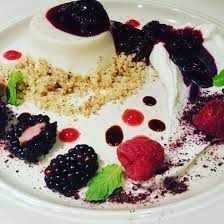 Panna Cotta With Berries A Spring Time Dessert Spring Time Desserts Dinner Party Desserts Party Desserts