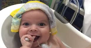 The brave baby whose entire world is one hospital corner