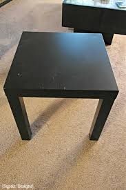 Therefore i provided it with another layer. Ikea Table Makeover