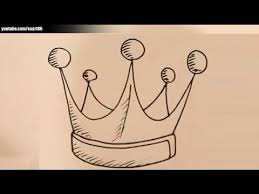 How To Draw A King Crown Youtube