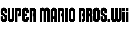 Logo super mario bros font. New Super Mario Bros Wii Font Download Famous Fonts