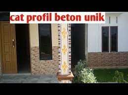 30 contoh kombinasi warna cat teras rumah yang bagus desain id for warna cat tiang depan rumah. Cara Modifikasi Cat Profil Beton Pada Tiang Teras Youtube