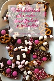 Bruch Schokolade Selber Machen Susse Geschenkidee Zu Weihnachten Rezept Schokolade Selber Machen Susse Geschenkideen Bruchschokolade Selber Machen