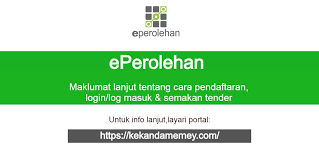 Ia juga bertindak sebagai medium alternatif bagi memudahkan para pembekal mendaftar atau memperbaharui sijil kementerian. Eperolehan Home