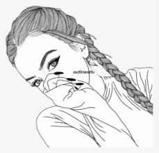 Hope you cuties love these. Tumblr Outlines Png Things To Draw Girls Transparent Png Kindpng