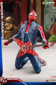 Hot Toys Vgm32 Marvel S Spider Man 1 6th Scale Spider Man Spider Punk Suit Collectible Figure Punk Costume Hot Toys Spiderman Spiderman