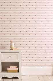Buy Paste The Wall Metallic Hearts Wallpaper From The Next Uk Online Shop Polosatyj Oboi Serdce Oboi