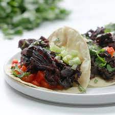 Goodful On Instagram This Hibiscus Flower Taco Meat Is A Game Changer For Anyone Looking For New Meat Altern Meat Alternatives Vegetarian Recipes Taco Meat
