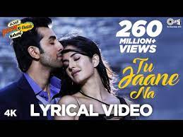 Tu Jaane Na Lyrical - Ajab Prem Ki Ghazab Kahani | Atif Aslam | Ranbir  Kapoor, Katrina Kaif | Emotional Hindi Song Lyrics - Video Summarizer -  Glarity