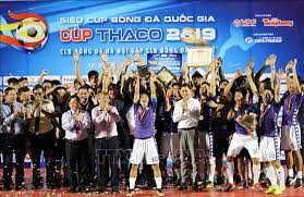 Nhm chỉ có thể theo dõi trận đấu này qua sóng truyền hình. Cau Láº¡c Bá»™ Ha Ná»™i Xuáº¥t Sáº¯c Gianh Sieu Cup Quá»'c Gia 2019 Baotintuc Vn