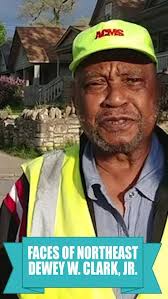 Dewey W. Clark helps kids cross St. John Avenue every morning