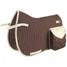 Trail Hacking Horse Riding Saddle Cloth For Horses Brown Equestrian Outfits Trail Saddle Horse Riding