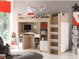 Design et pratique le lit noah saura vous séduire par son caractère 2 en 1. Lit Mezzanine Avec Rangements Alessio Lit Enfant Pas Cher Vente Unique Bon Shopping Com Loft Bed Desk Loft Bed Bed