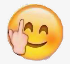 Ftestickers Emoji Funny Fuckyou Lol Smiling Emoji With Middle Finger 664x672 Png Download Pngkit To created add 32 pieces, transparent pepe images of your project files with the background cleaned. ftestickers emoji funny fuckyou lol