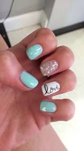 20 Tiffany Blue Nail Art Desgins For Summer Tiffany Blue Nails Nails