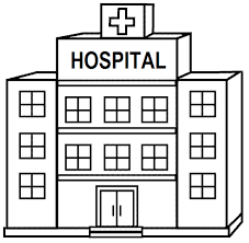 Hospital still unconscious coloring pages : Hospital Architecture Coloring Page Hospital Cartoon Preschool Coloring Pages Coloring Pages