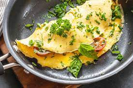 Slide on to a plate and cool for 10 mins before serving. How To Make An Omelette